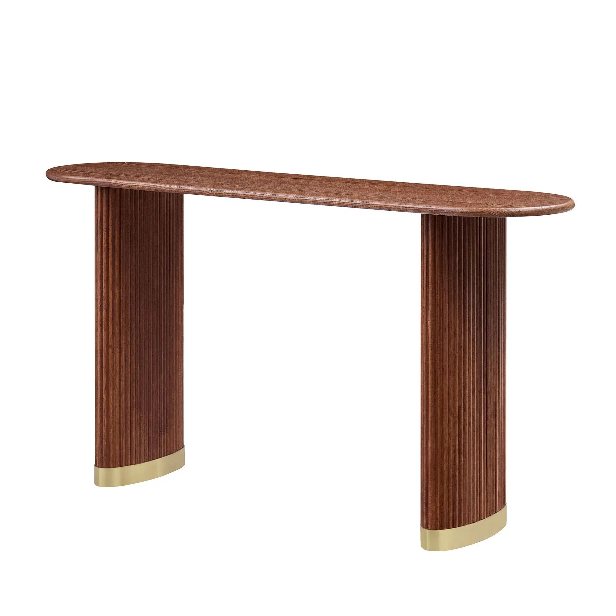 Modern 59.1 Inch Entryway Table for Living Room by HouseOfZazla