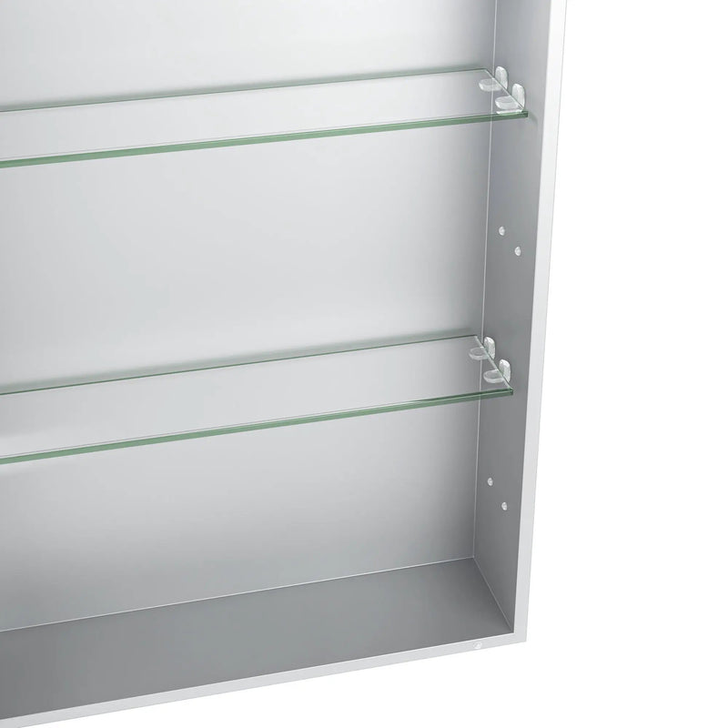 LED Lighted Medicine Cabinet with Mirror, 20x30 Inches by HouseOfZazla