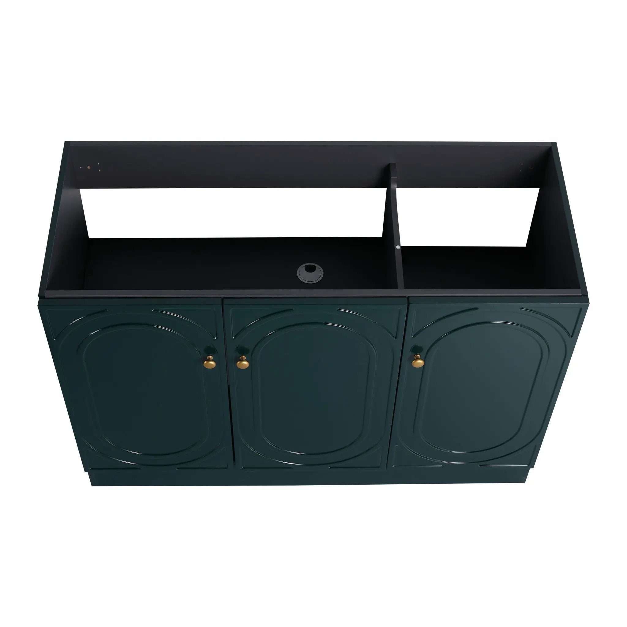 Modern Freestanding Bathroom Vanity With Soft Close Cabinet Doors by HouseOfZazla