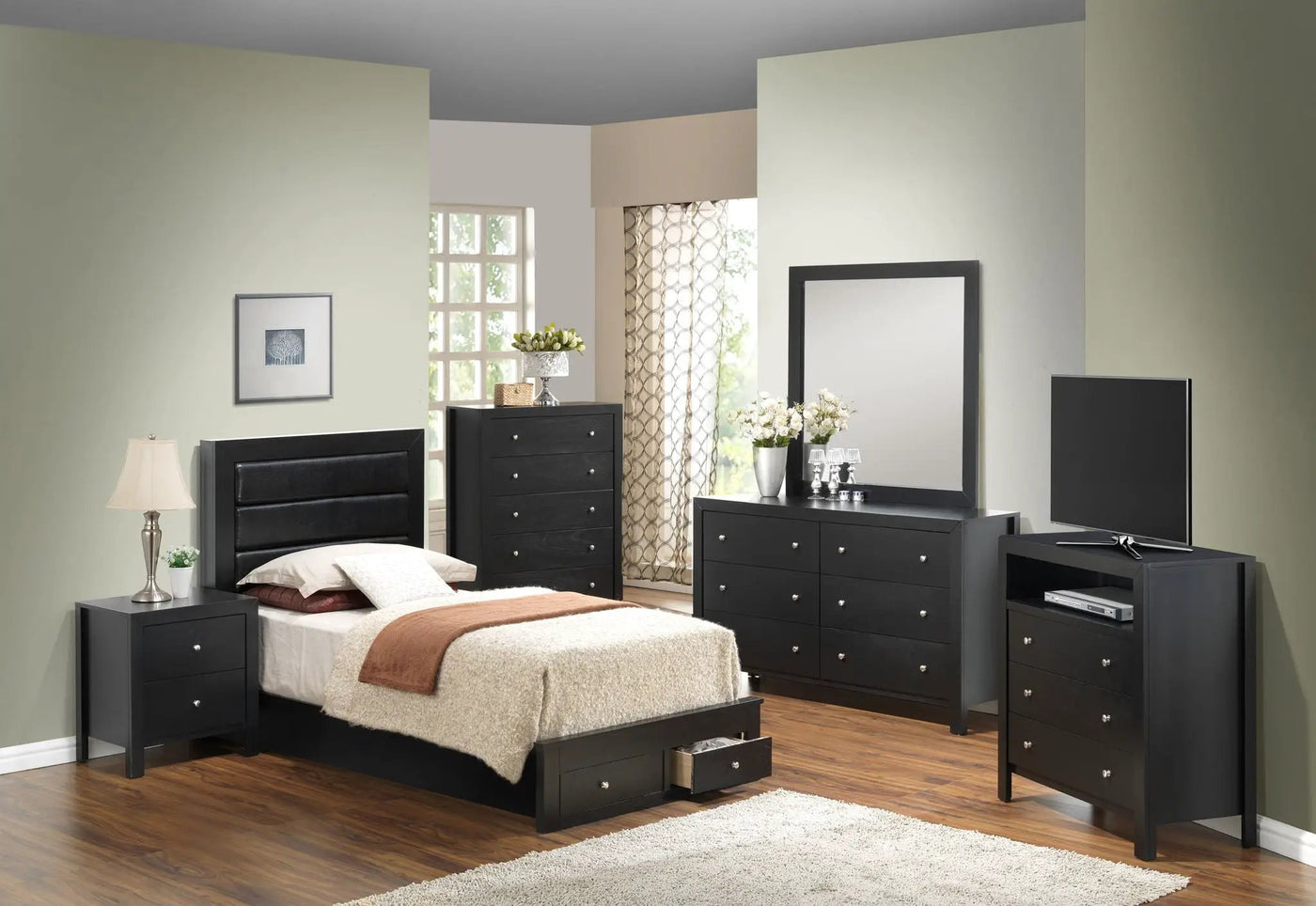 Elegant Storage Bed For Cozy Spaces by HouseOfZazla