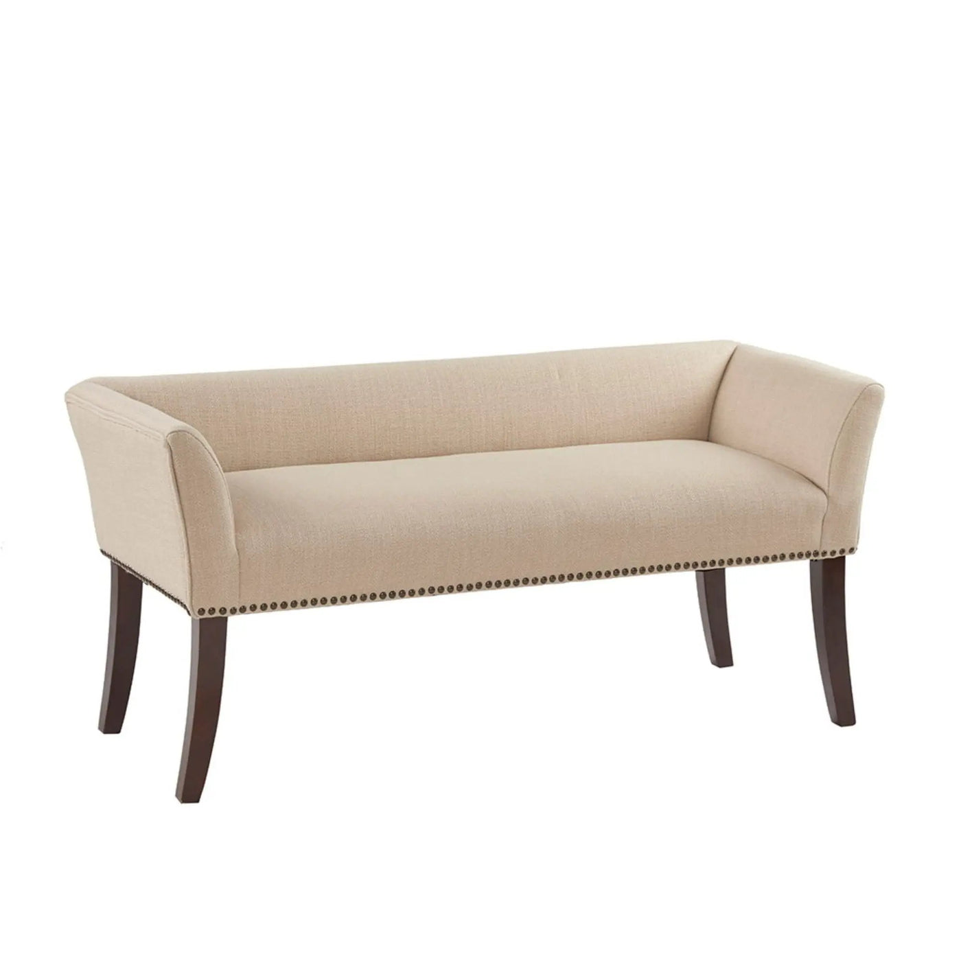 Elegant Design Bench Upholstery, Solid Wood Frame by HouseOfZazla