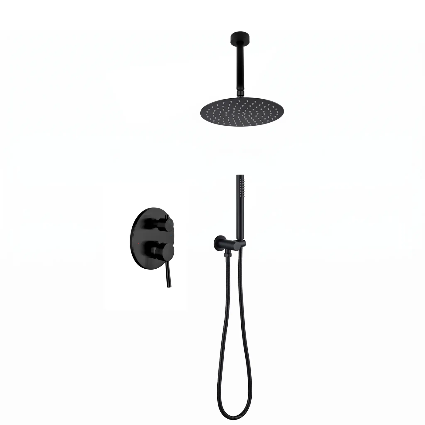 Matte Black Shower Head Set by HouseOfZazla