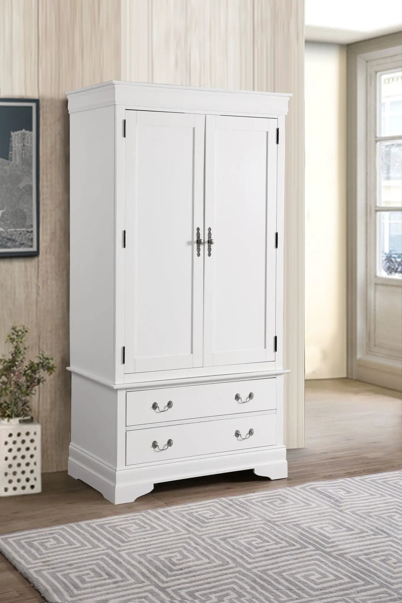 Elegant Traditional Armoire by HouseOfZazla