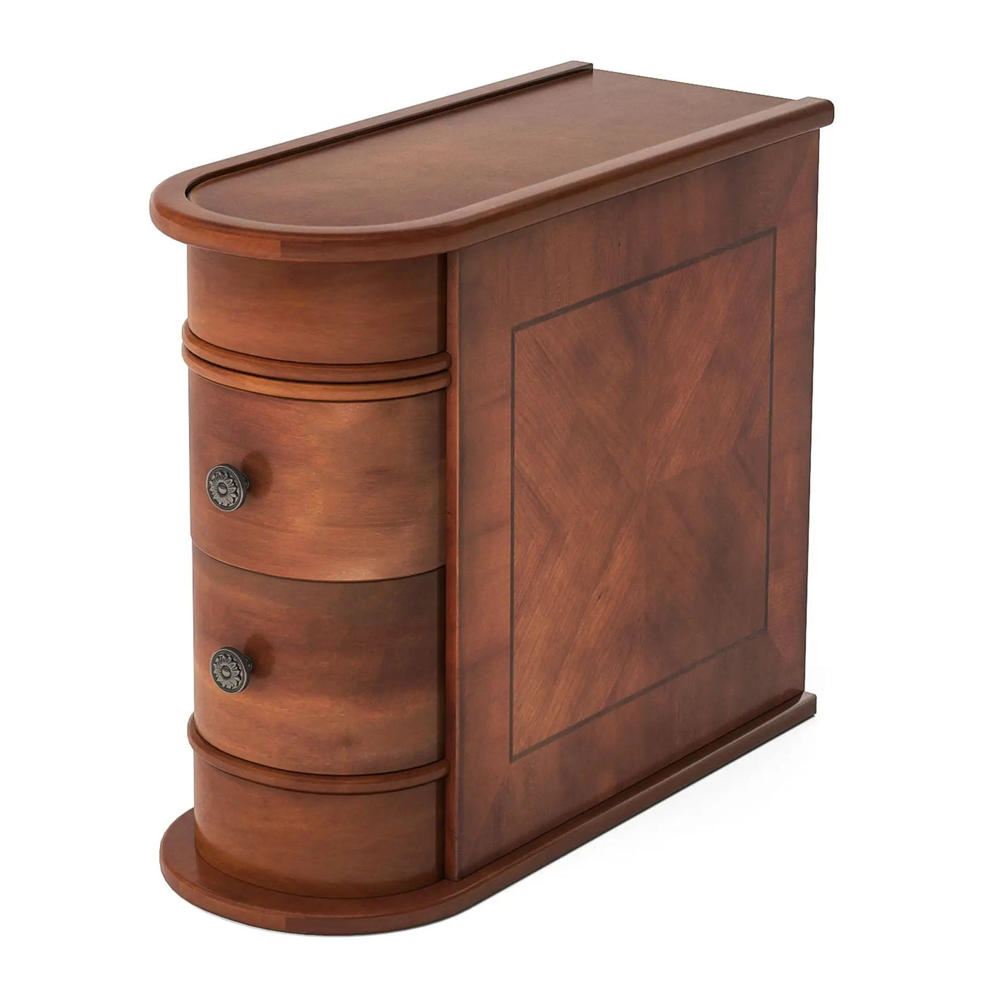 Narrow 2 Drawer End Table by HouseOfZazla