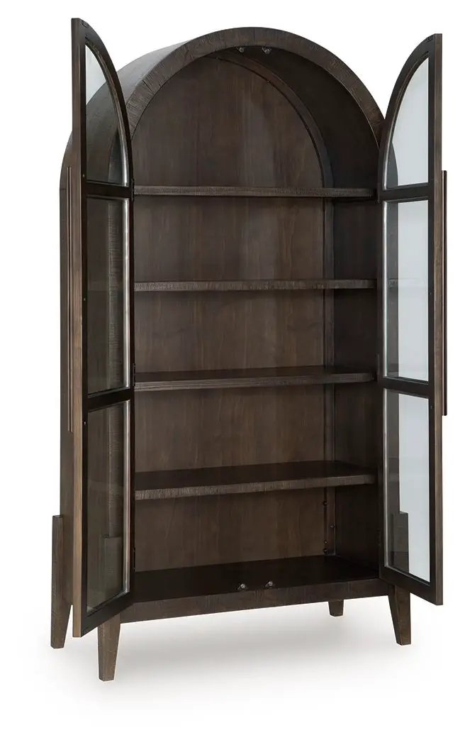 Benhall - Accent Cabinet - Dark Brown by Unique Piece Furniture