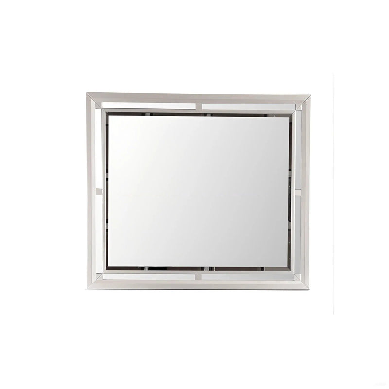Alana - Mirror - Silver Champagne by Unique Piece Furniture