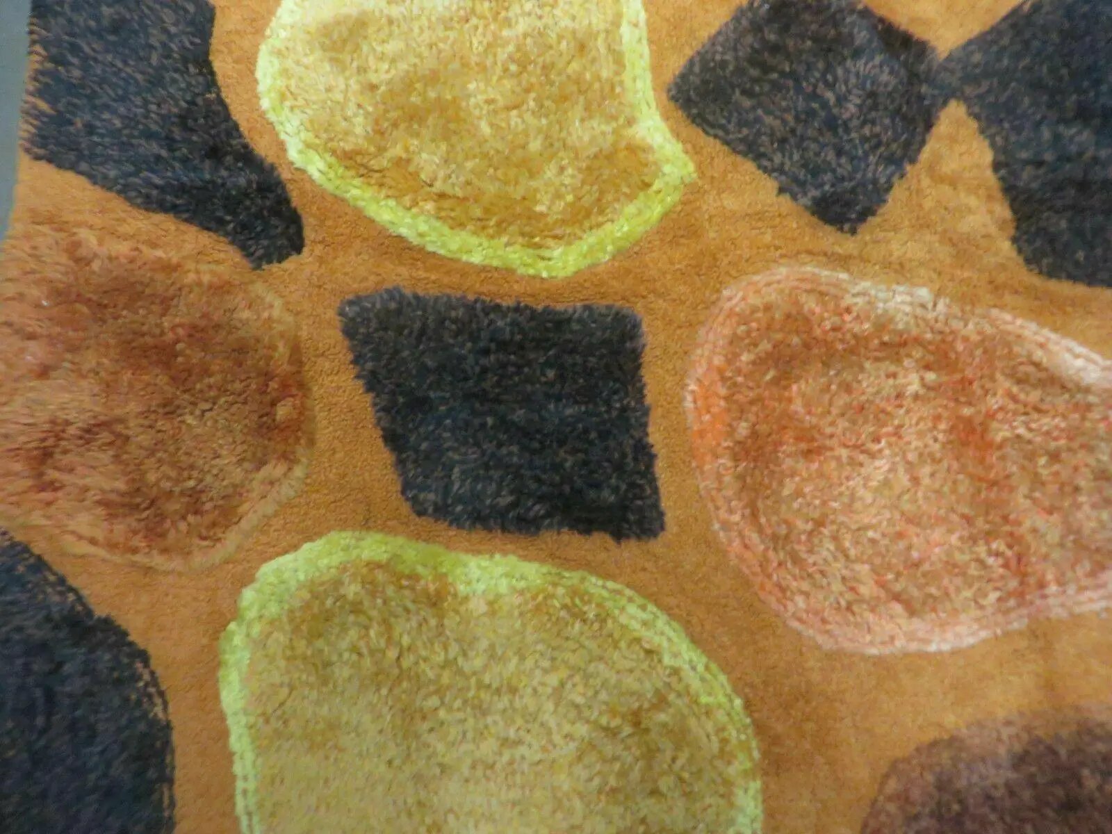 4' X 6' Modern Handmade Hooked Rug Wool Abstract Nice by Jewel Rugs