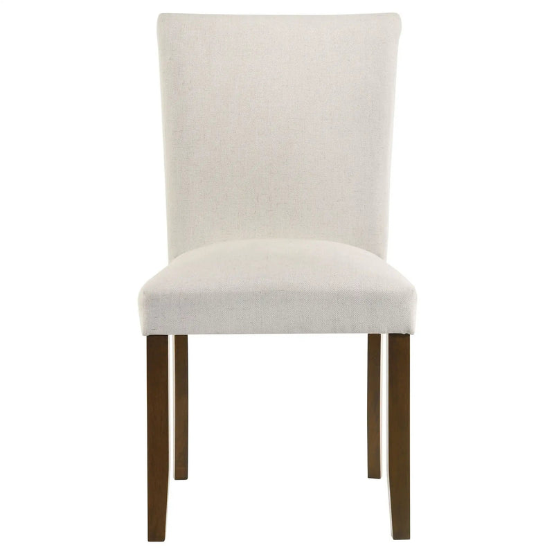 Paxton Upholstered Dining Side Chair Beige (Set of 2) by Unique Piece Furniture