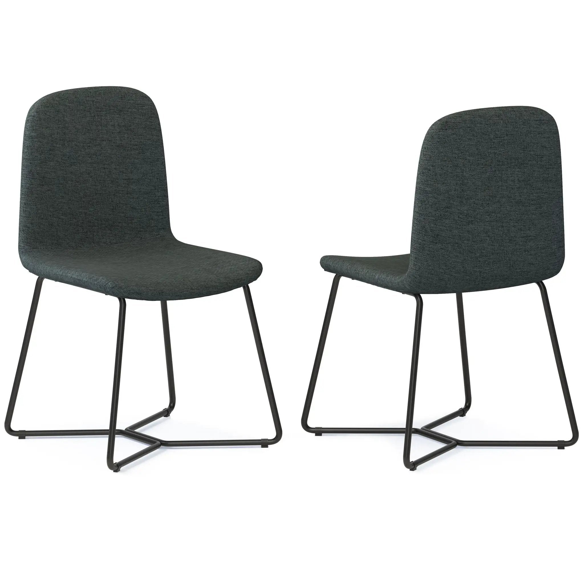 Wilcox - Dining Chair (Set of 2) - Charcoal Gray by Unique Piece Furniture