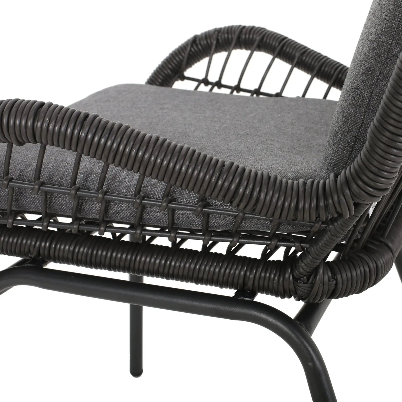 Outdoor Wicker Club Chair With Cushions (Set of 2) by HouseOfZazla