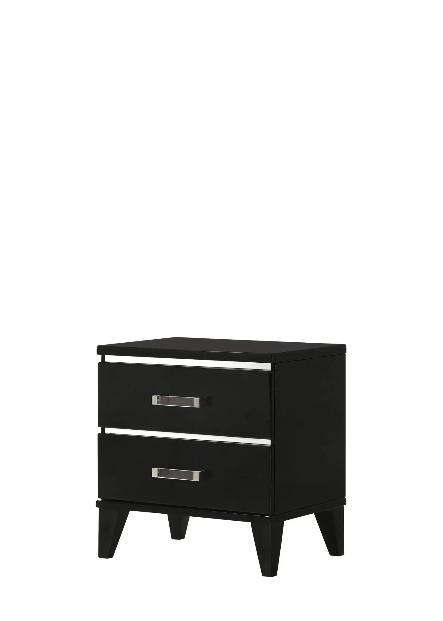 Chelsie - Nightstand - Black by HouseOfZazla