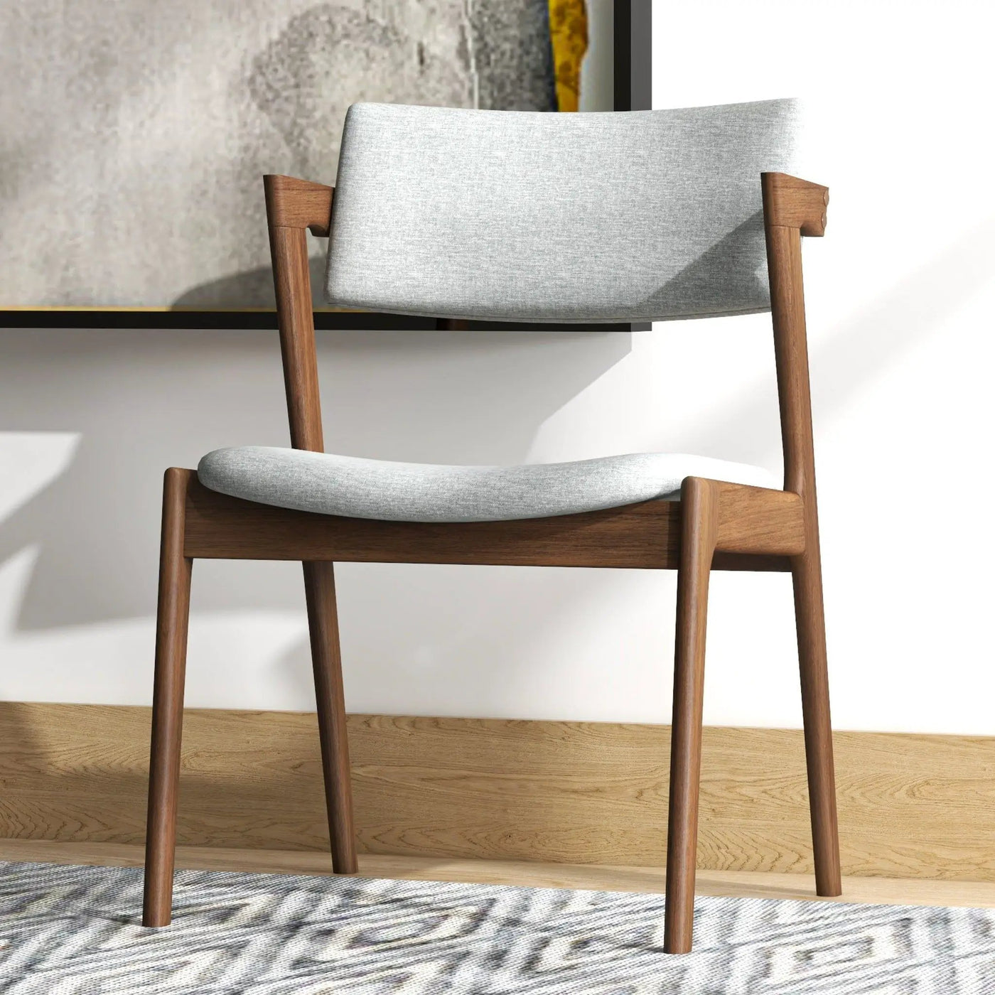 Edwin - Mid-Century Modern Dining Chair (Set of 2) by HouseOfZazla