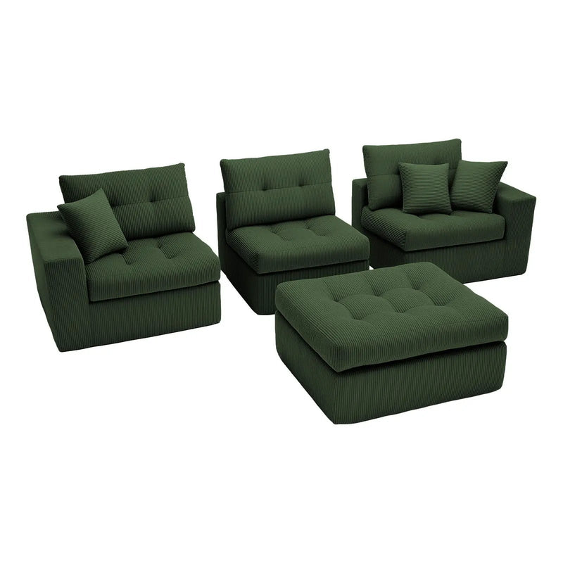 Corner Chaise L-Shaped Sectional Sofa Bed by Unique Piece Furniture