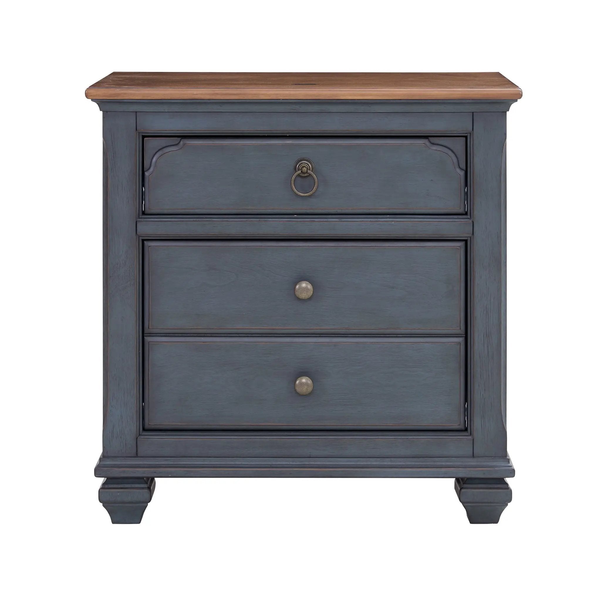 Nightstand - Blue by Unique Piece Furniture