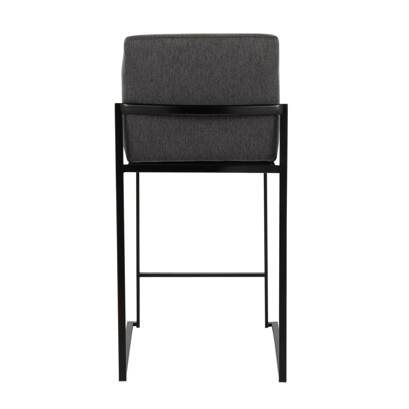 Fuji - Contemporary Modern Elegance, High Back Counter Stool by HouseOfZazla
