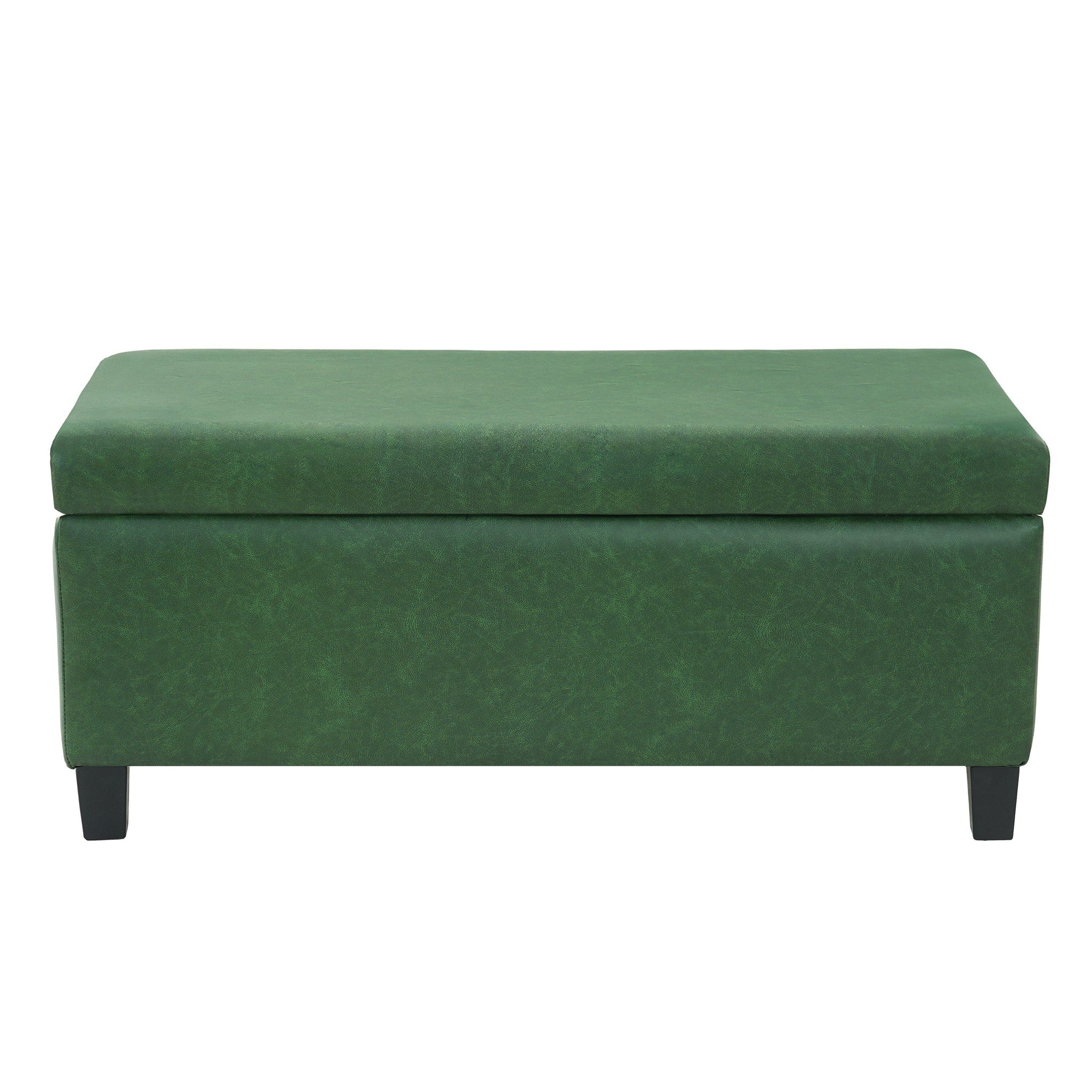 Storage Ottoman with Flip-Top Lid by HouseOfZazla