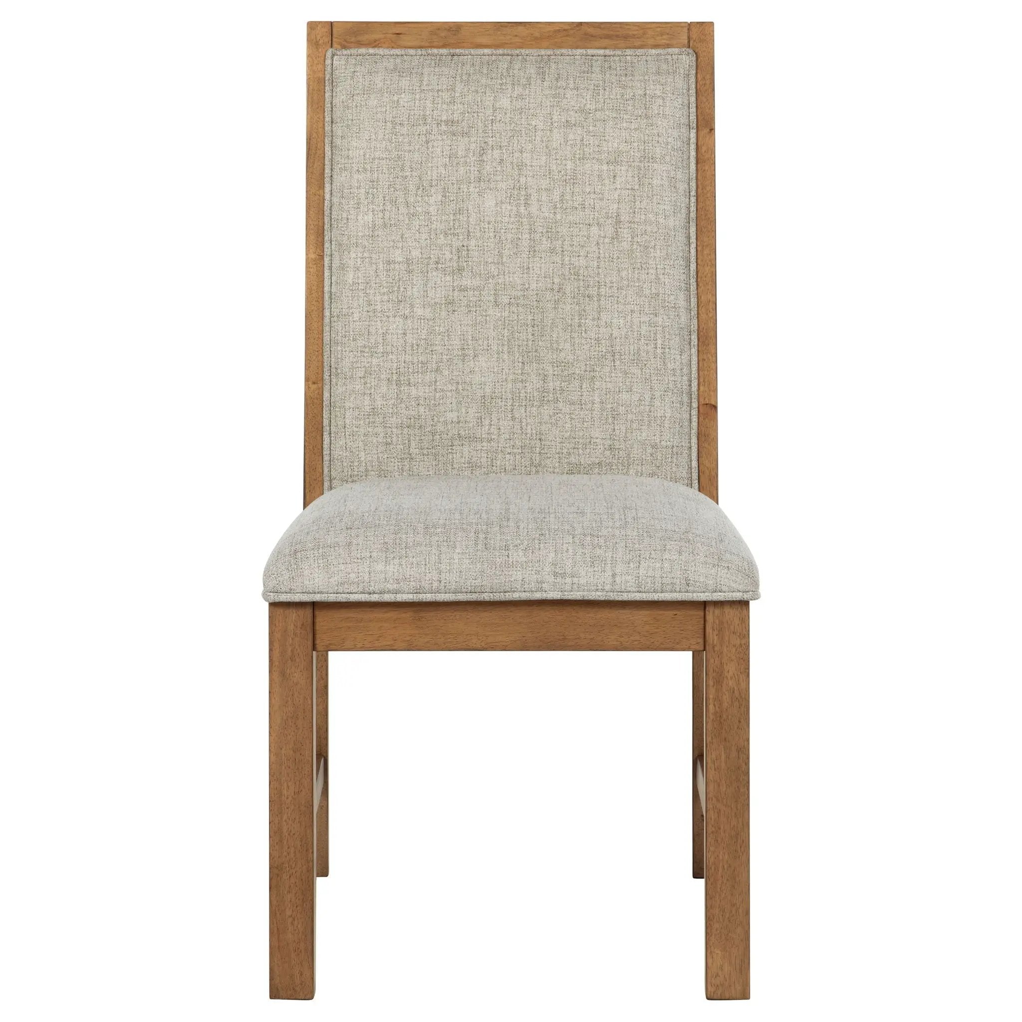 Survista - Upholstered Dining Side Chair (Set of 2) - Brown by HouseOfZazla