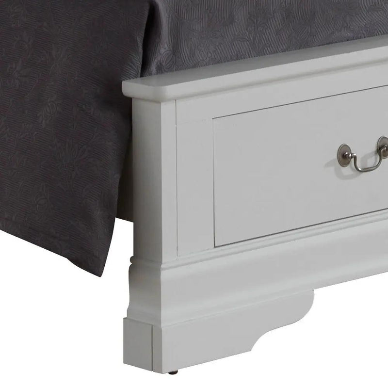 Upholstered Panel Sleigh Bed Design by HouseOfZazla