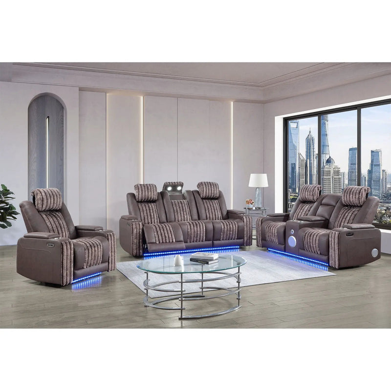Duran - Power Recliner With Power Headrest by Unique Piece Furniture