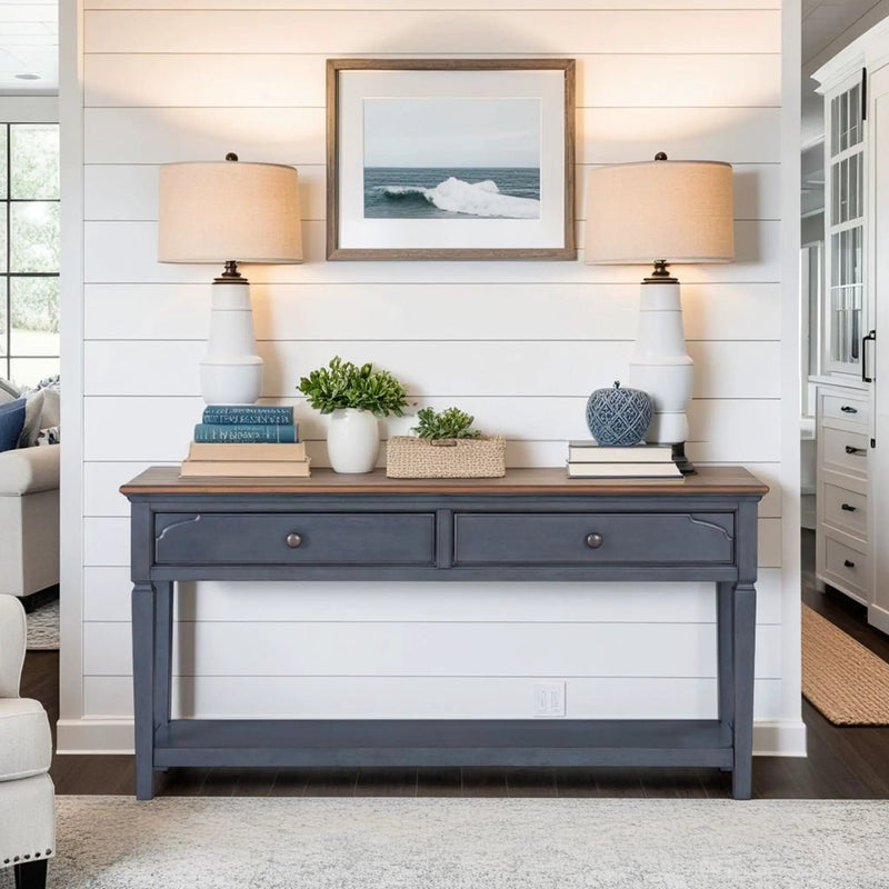 Sofa Table - Blue by HouseOfZazla