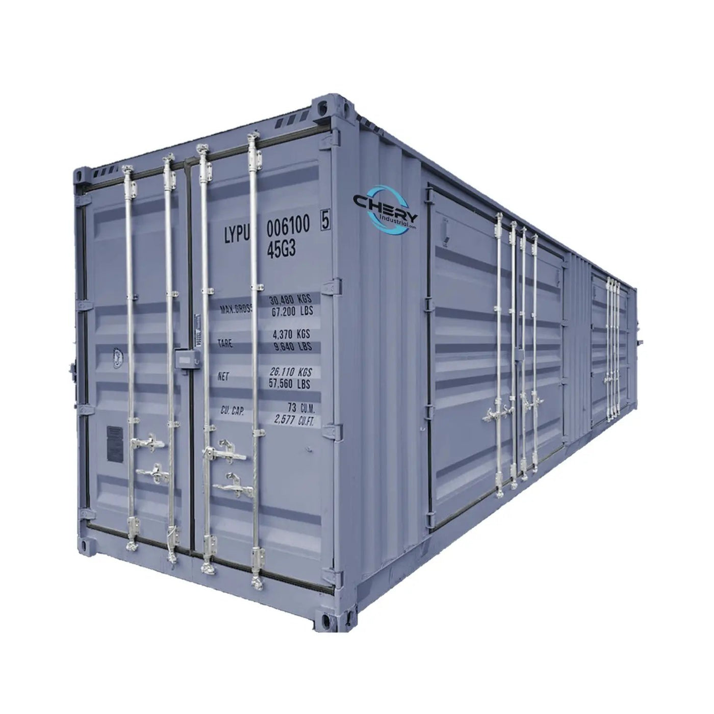 40ft High Cube Two Multi Doors Container by Chery Industrial