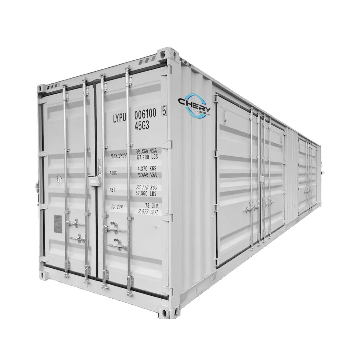 40ft High Cube Two Multi Doors Container by Chery Industrial