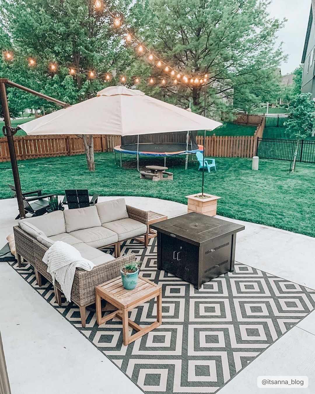 Spilsby Geometric Outdoor Rug - Clearance, photo 3 of 16