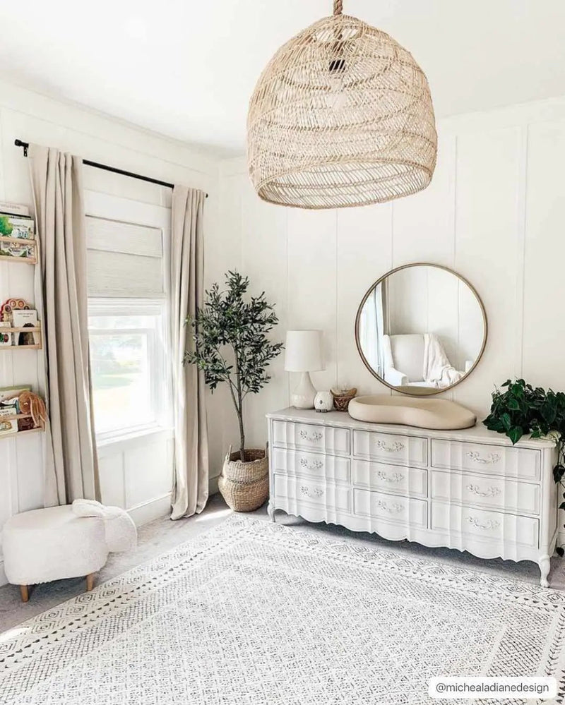 Burdette Soft Neutral Rug by Hauteloom