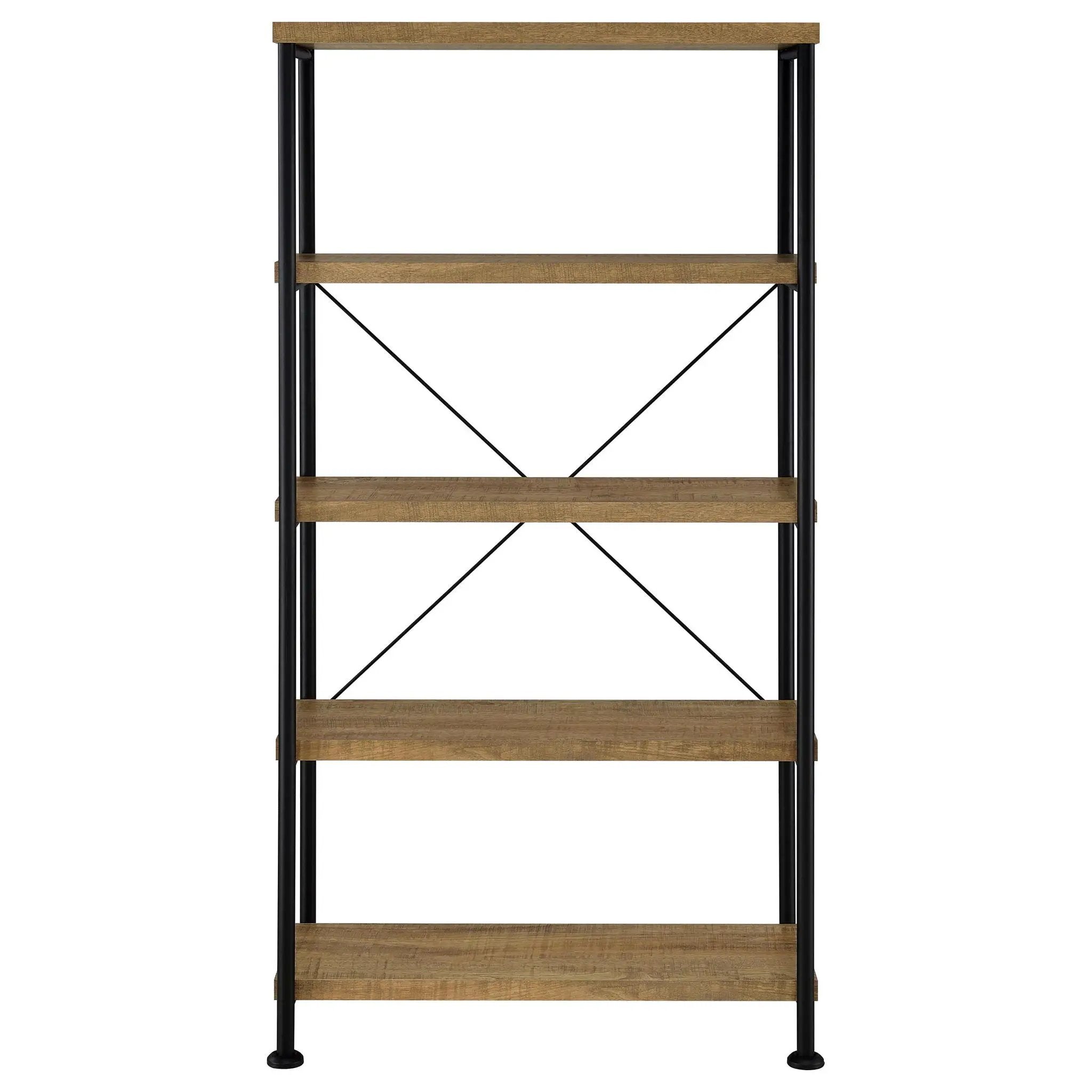 Analiese 63-inch 4-shelf Bookshelf Mango by Unique Piece Furniture