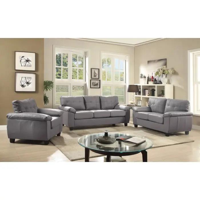 Stylish Loveseat With Padded Arms by Unique Piece Furniture