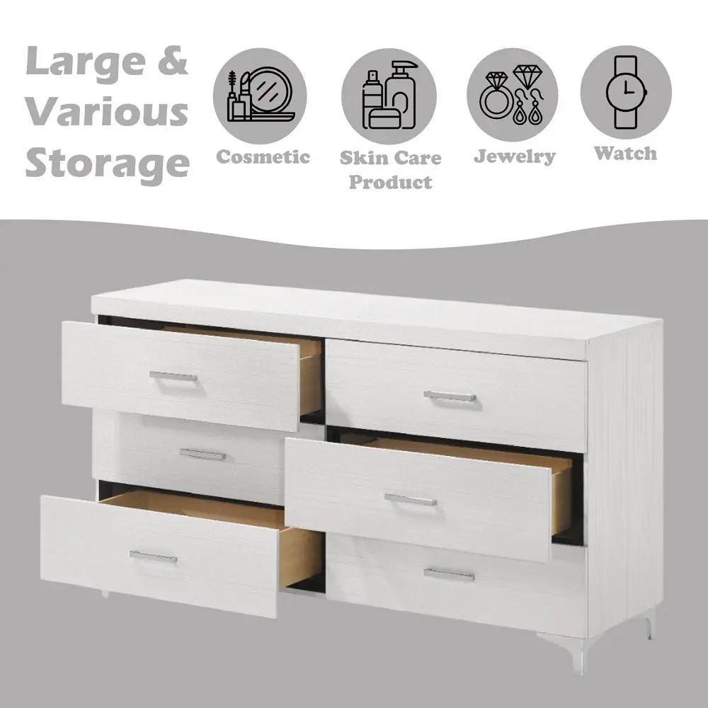 Casilda - Dresser - White by Unique Piece Furniture