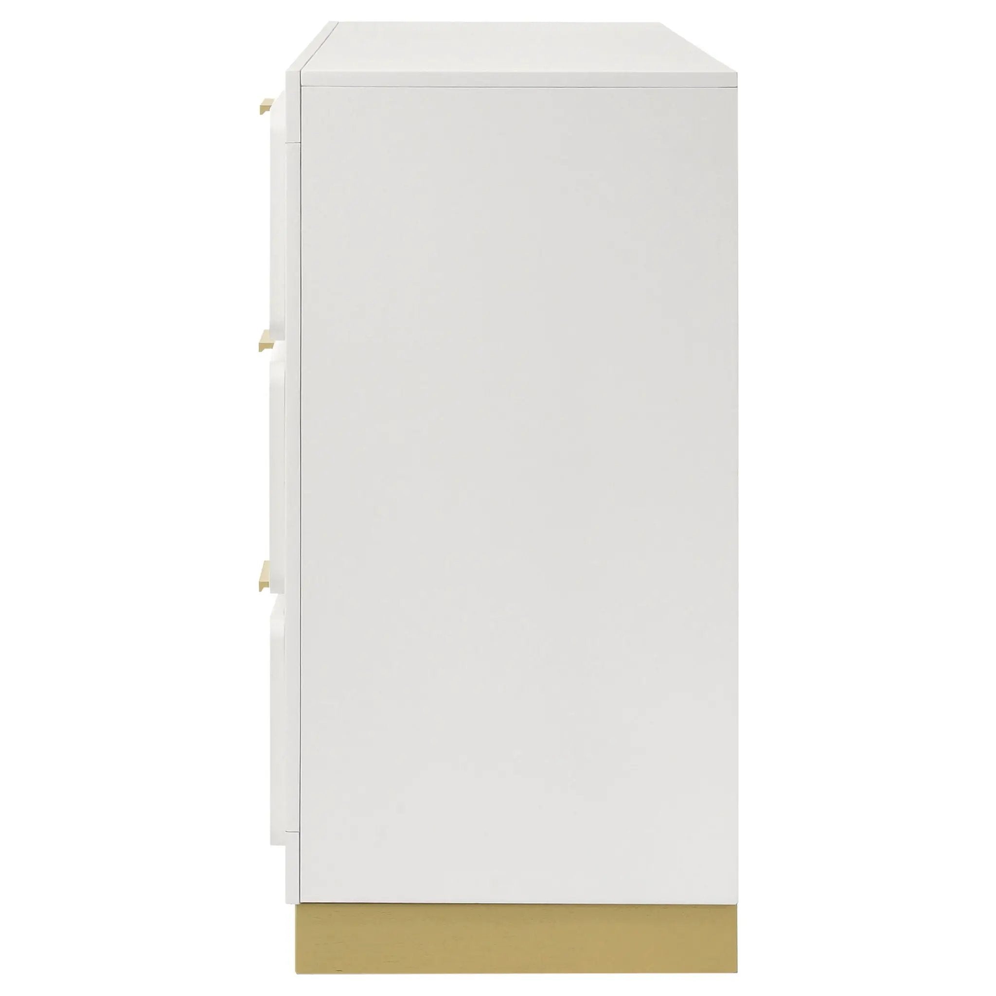 Caraway 6-drawer Dresser White by Unique Piece Furniture