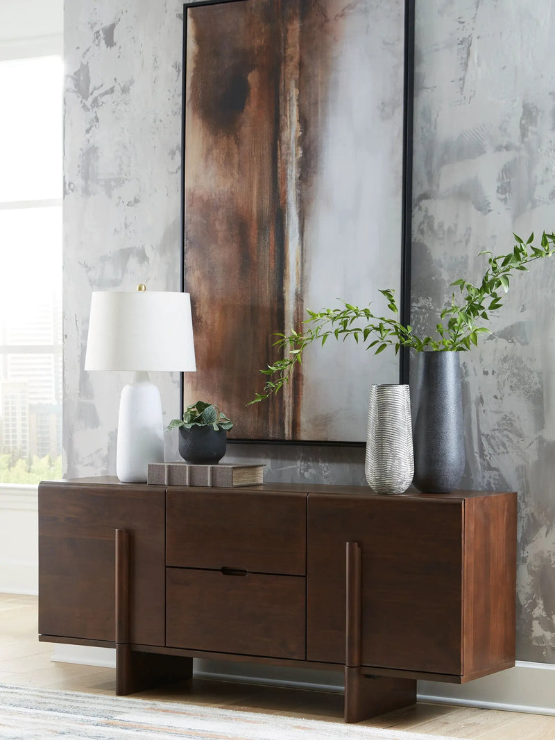 Kydler - Accent Cabinet - Medium Brown by Unique Piece Furniture