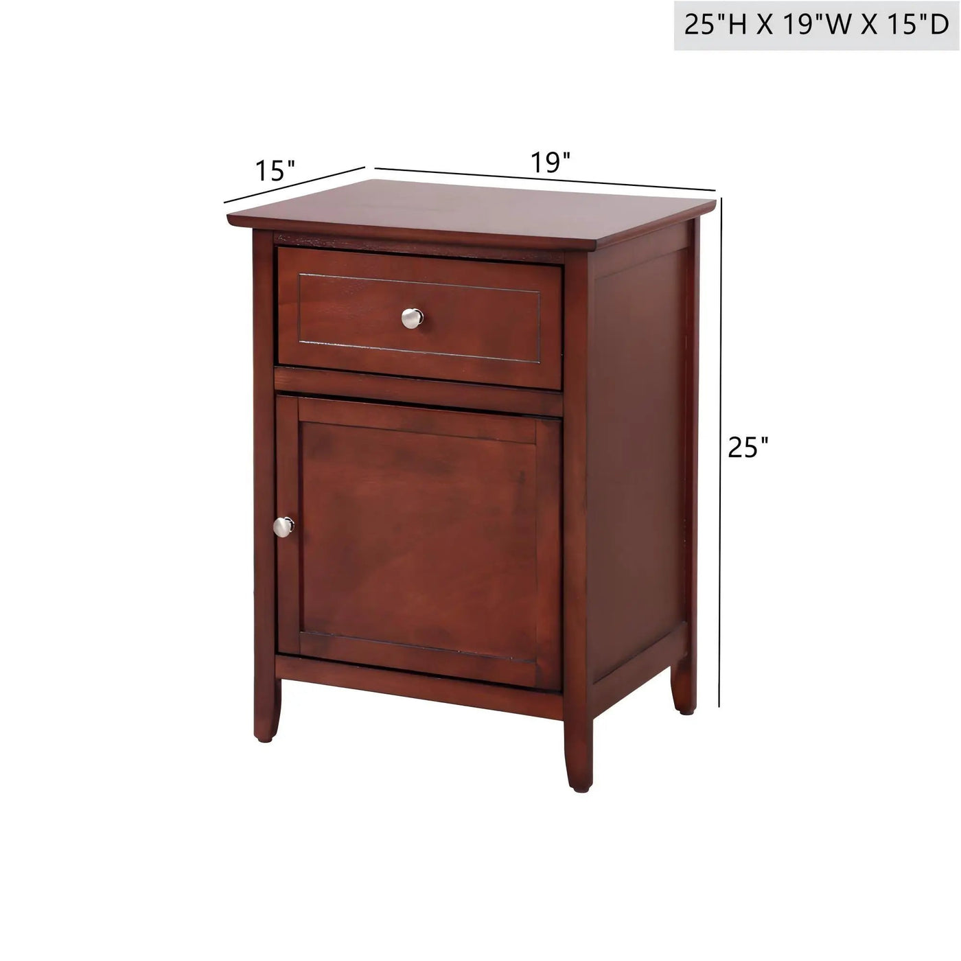 1 Drawer / 1 Door Nightstand by Unique Piece Furniture
