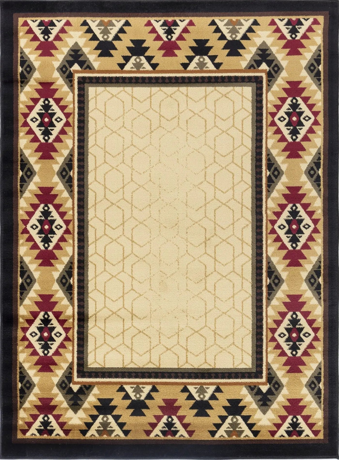Tribes - GC_YLS4007 Southwest Area Rug by Unique Piece Furniture