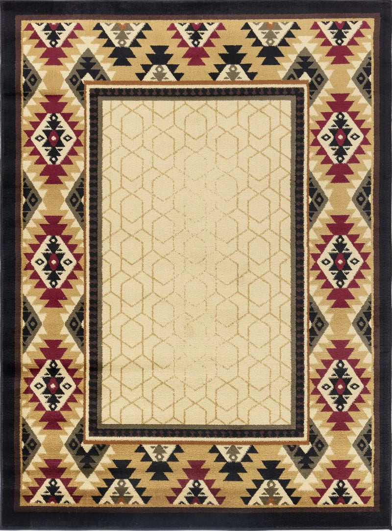 Tribes - GC_YLS4007 Southwest Area Rug by Unique Piece Furniture