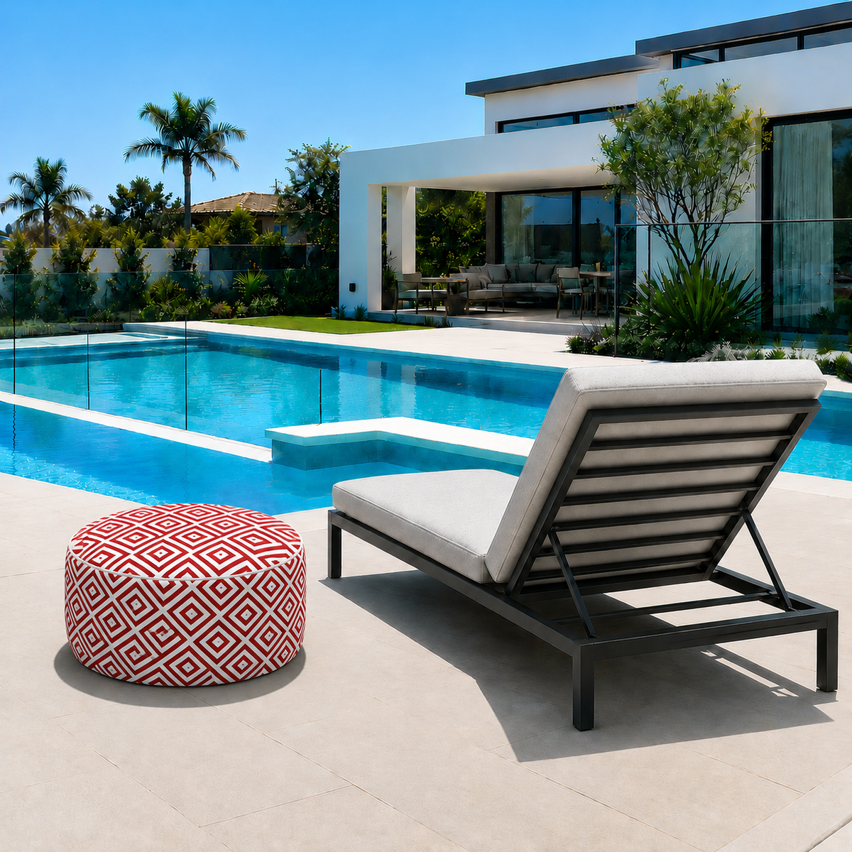 Outdoor Inflatable Ottoman by HouseOfZazla
