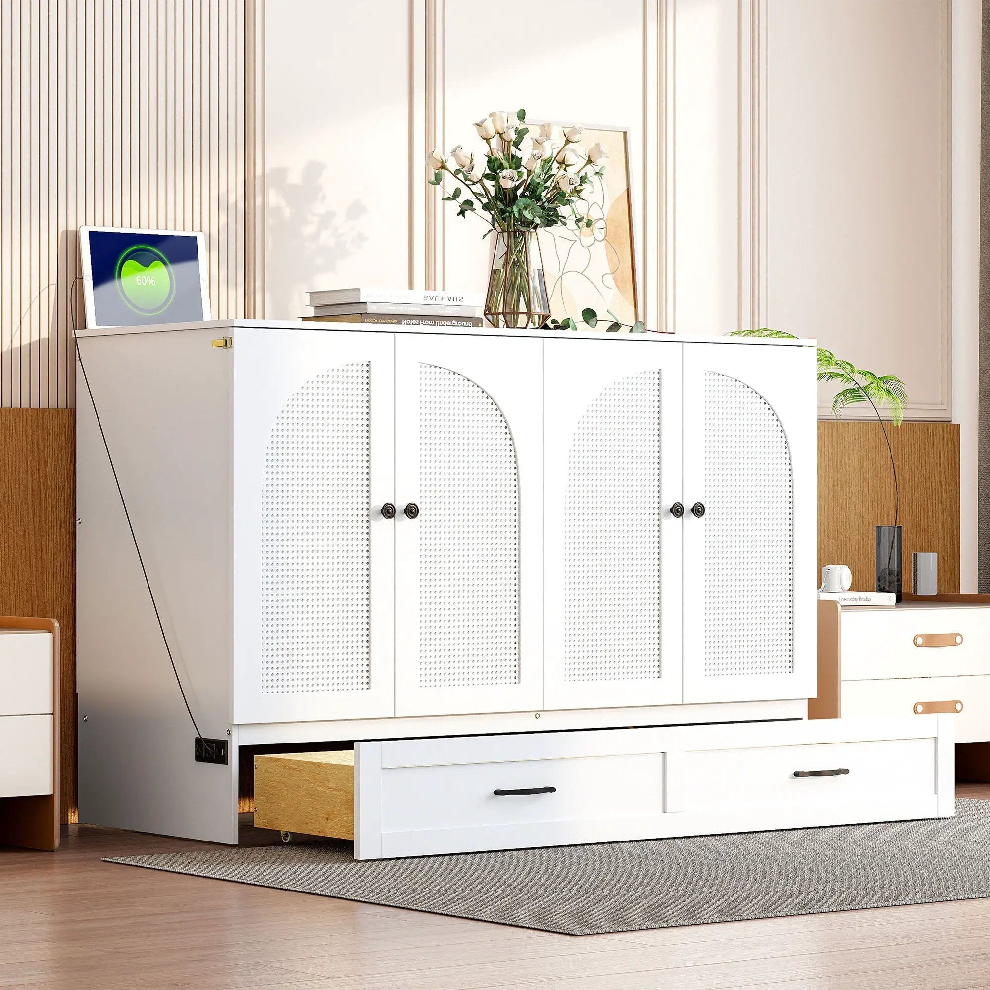 Murphy Bed With Large Drawers by HouseOfZazla