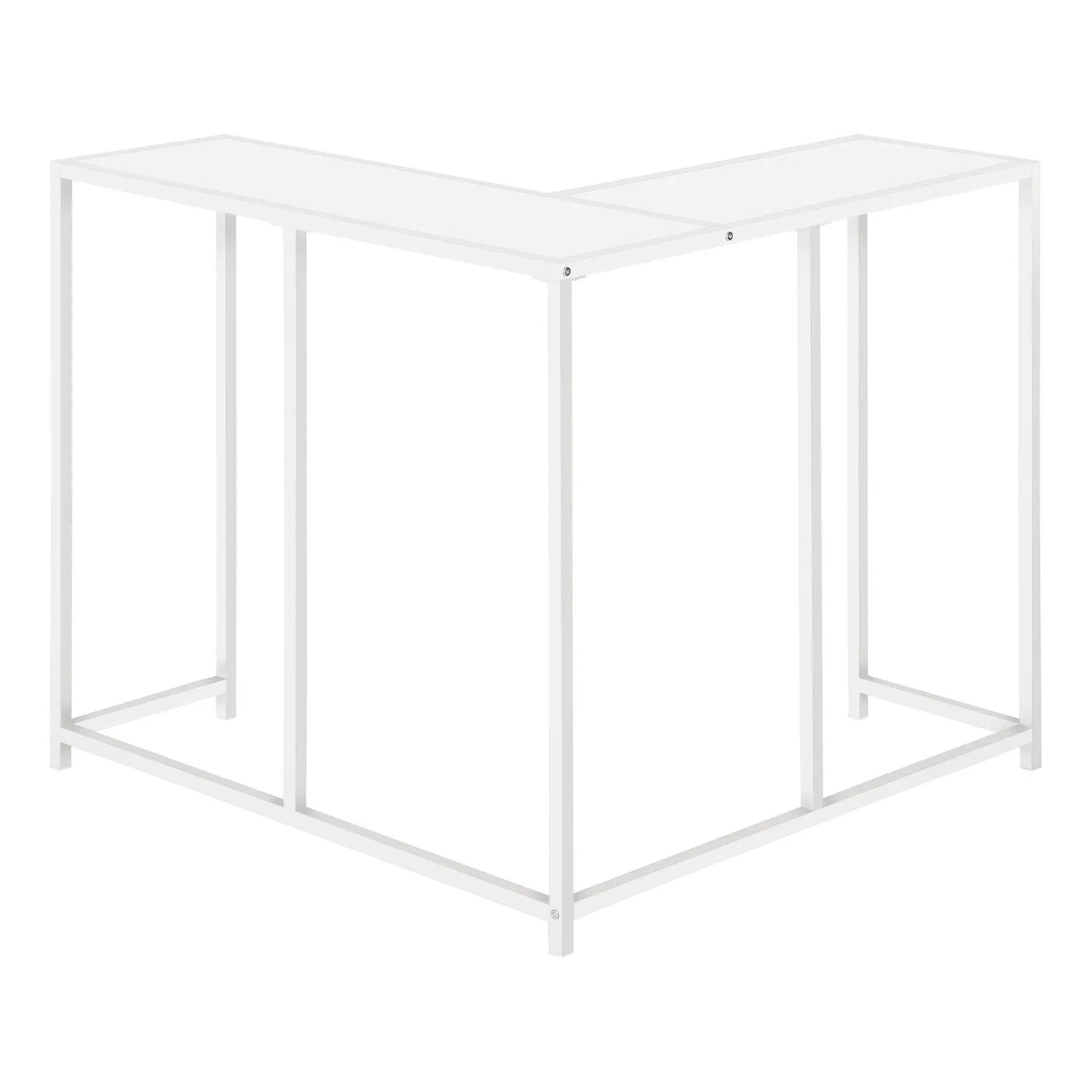 Corner Accent Console Table For Entryway, Unique L-Shaped Design by Unique Piece Furniture