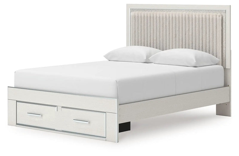 Zuraleus - Upholstered Panel Platform Storage Bed by Unique Piece Furniture
