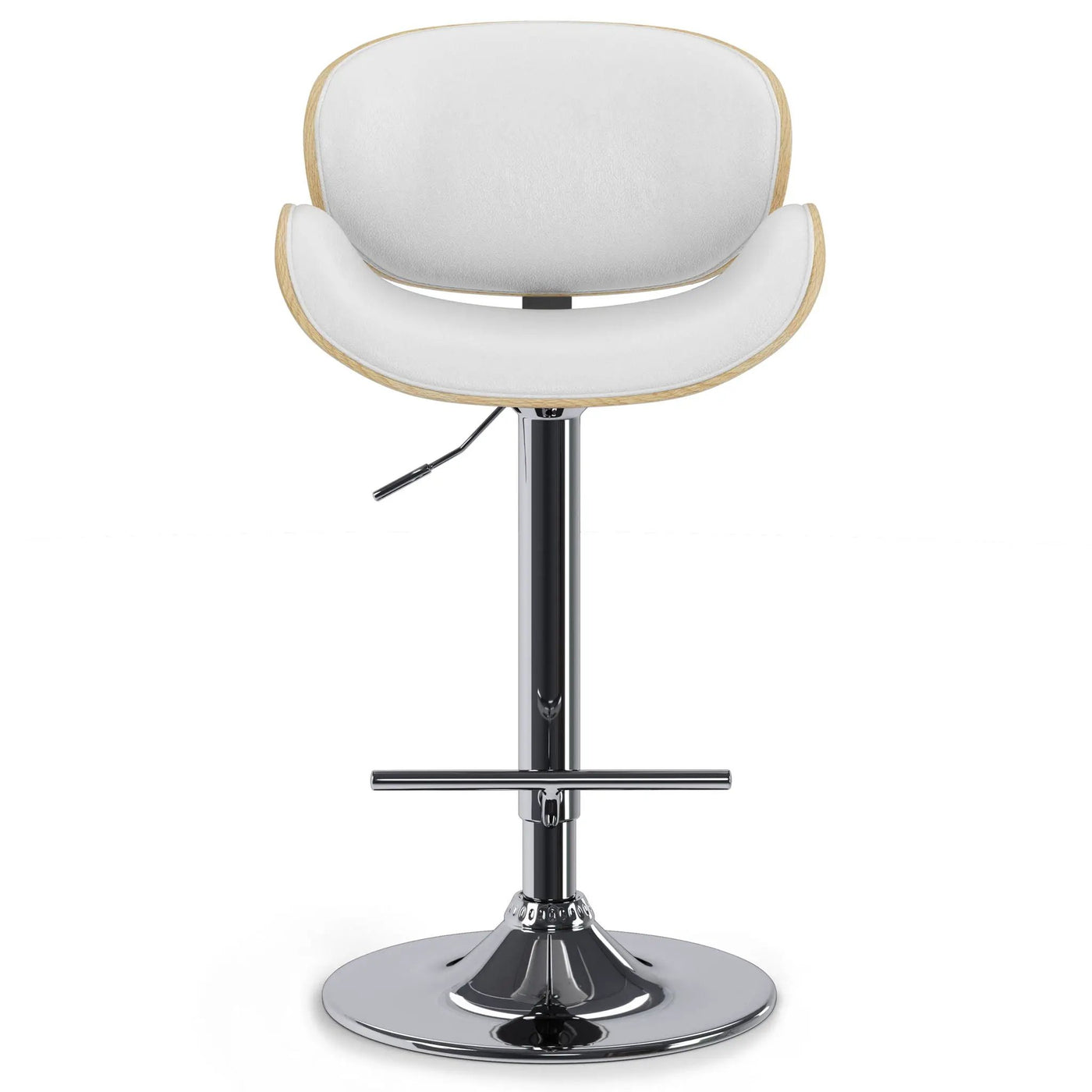 Marana - Handcrafted Bentwood Adjustable Swivel Bar Stool by Unique Piece Furniture