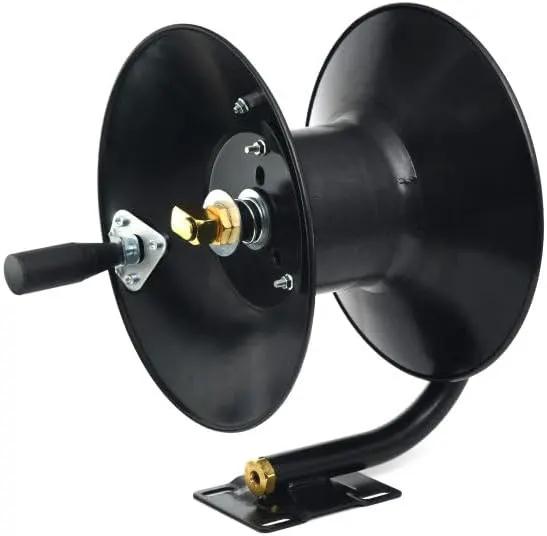 Heavy Duty Manual Pressure Washer Hose Reel (150 Feet) by GreenHaven Gardens