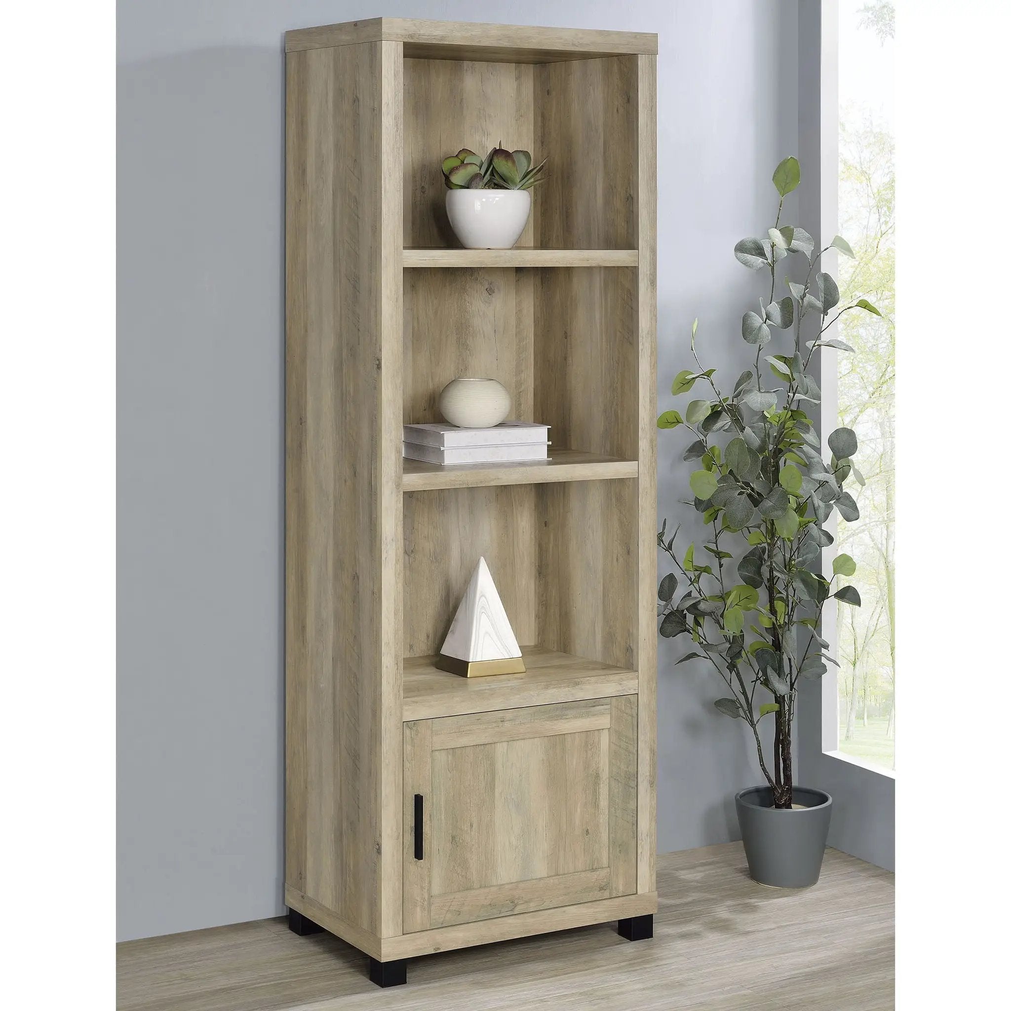 Vivek - 3 Shelf Media Tower by HouseOfZazla