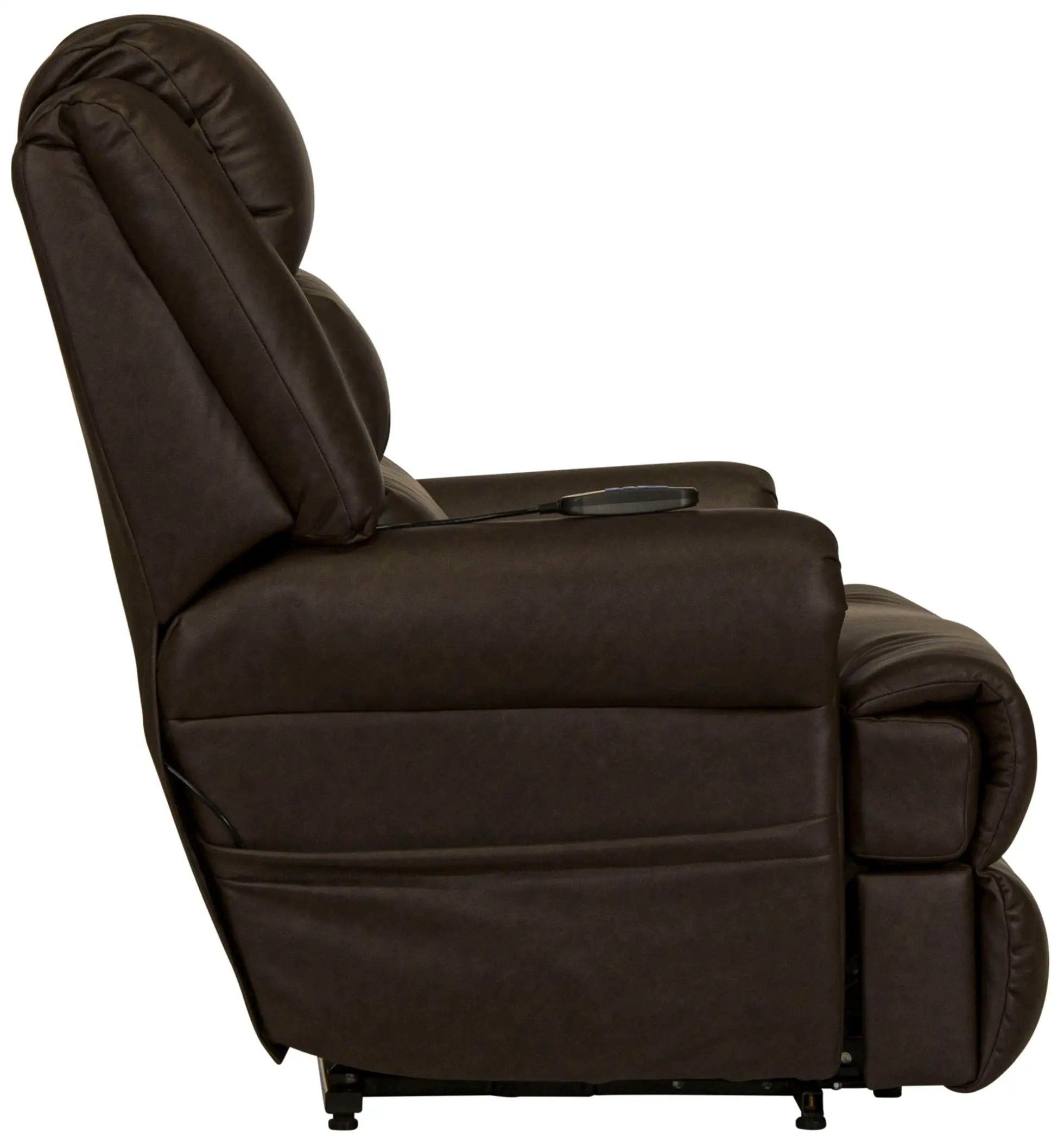 Muncy - Power Lift Chaise Recliner With Dual Motor & Zero Gravity - Walnut by Unique Piece Furniture