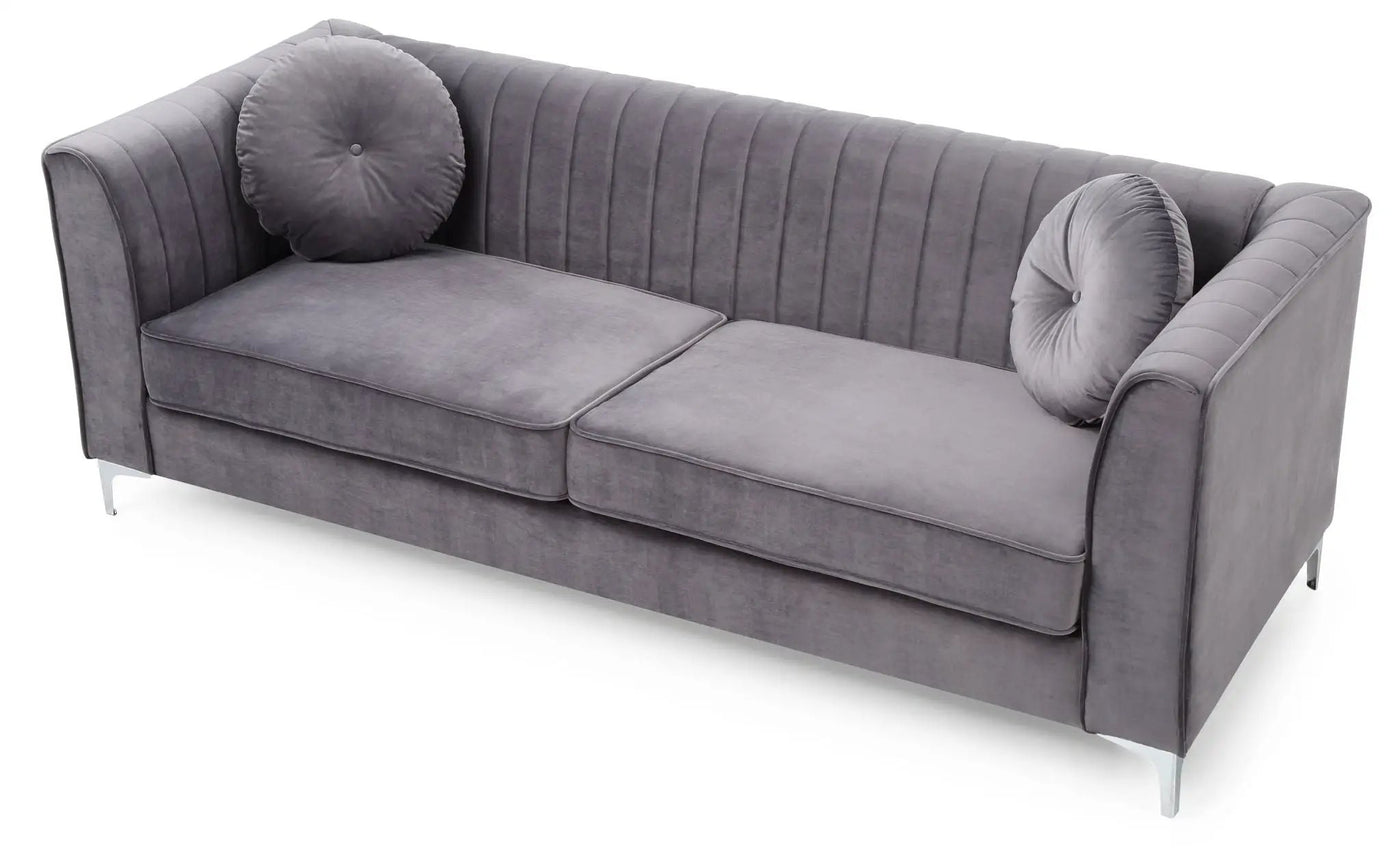 Delray - Micro Suede Sofa by Unique Piece Furniture
