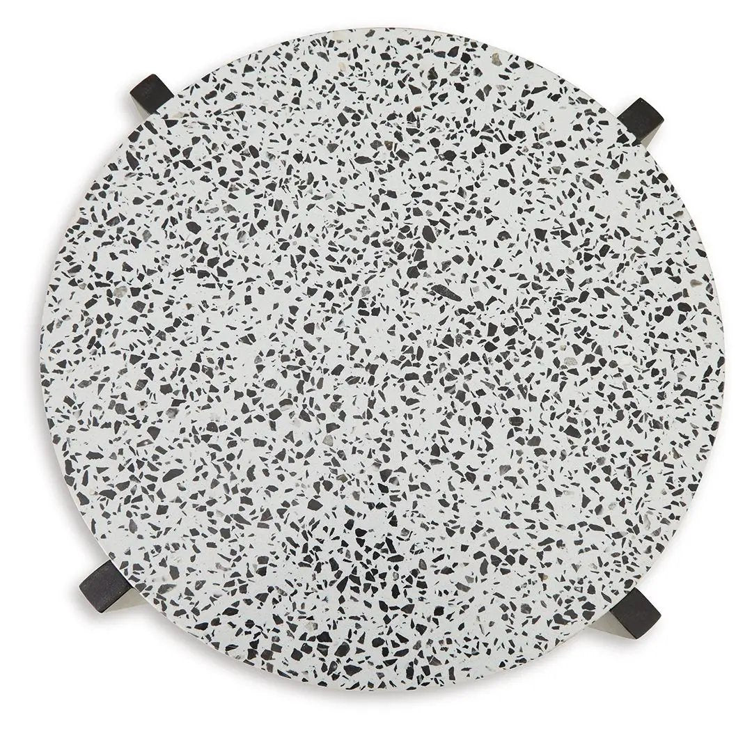 Tellrich - Accent Table - Black / White by Unique Piece Furniture