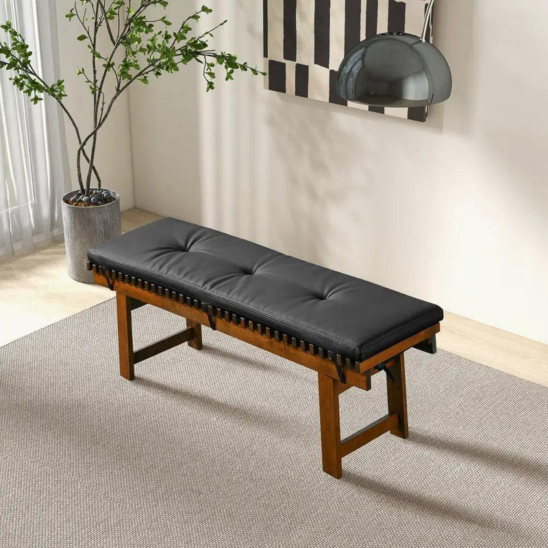 Lucia - Bench - Black by Unique Piece Furniture