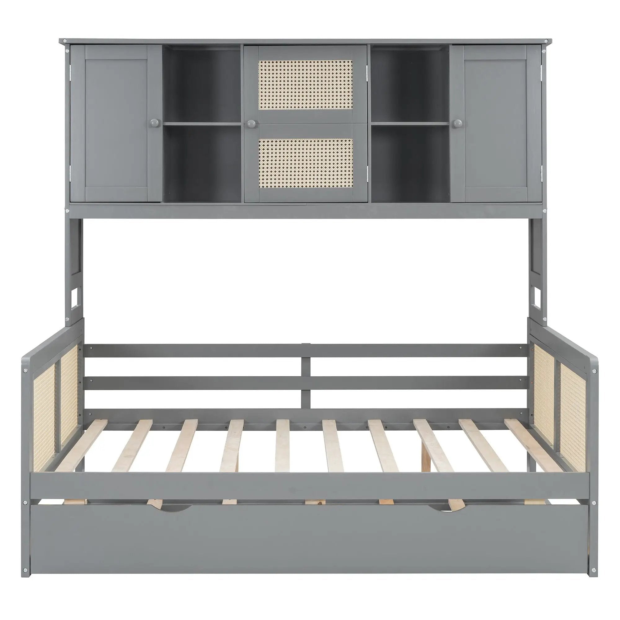 Daybed And All In One Cabinet And Shelf by Unique Piece Furniture