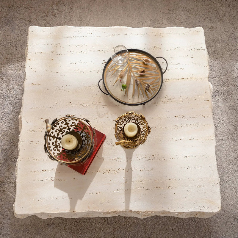 MgO Mid-Century Square Centre Coffee Table by HouseOfZazla