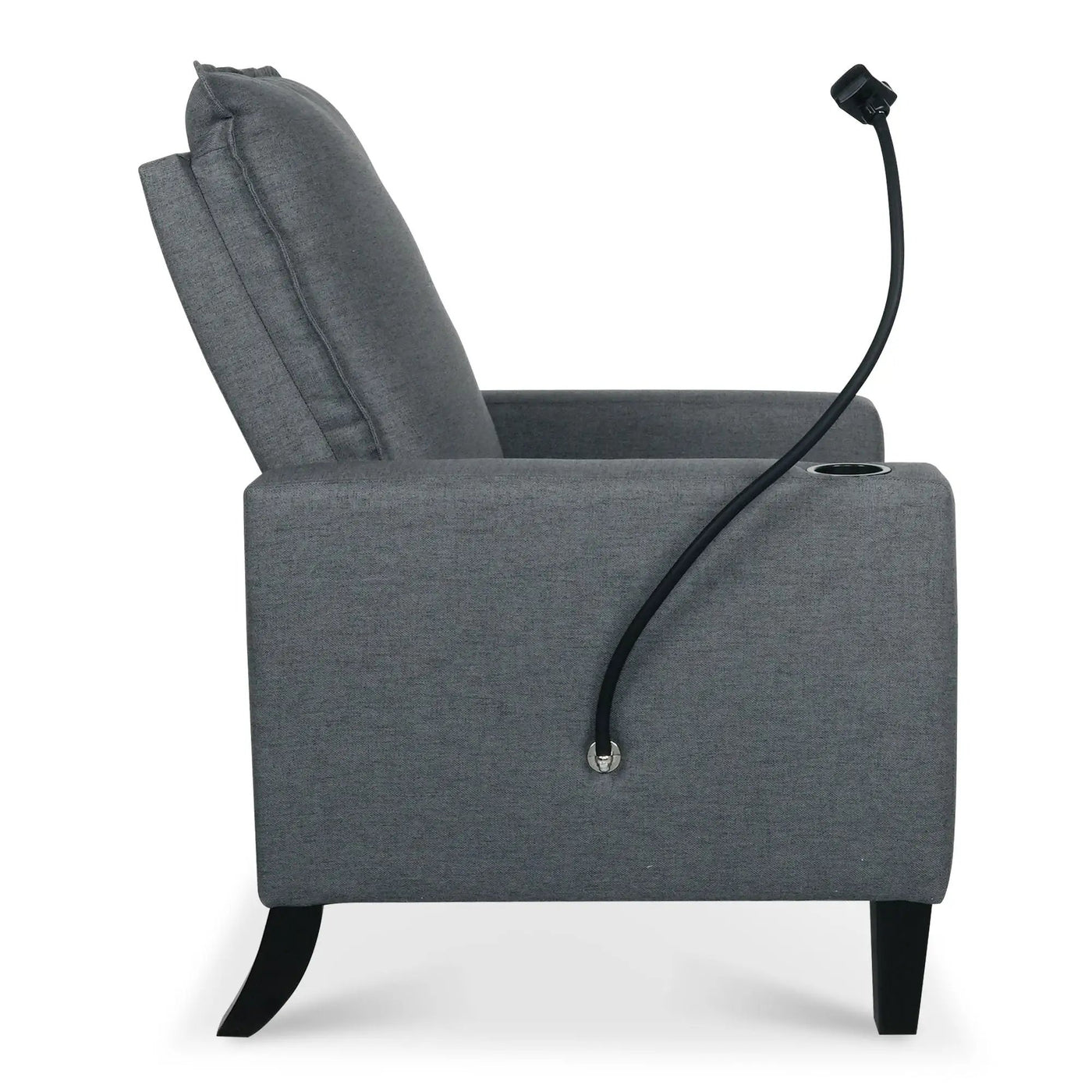 Recliner Chairs For Adults, Adjustable Recliner Sofa With Mobile Phone Holder & Cup Holder, Modern Reclining Chairs Fabric Push Back Recliner Chairs For Living Room, Bedroom by HouseOfZazla